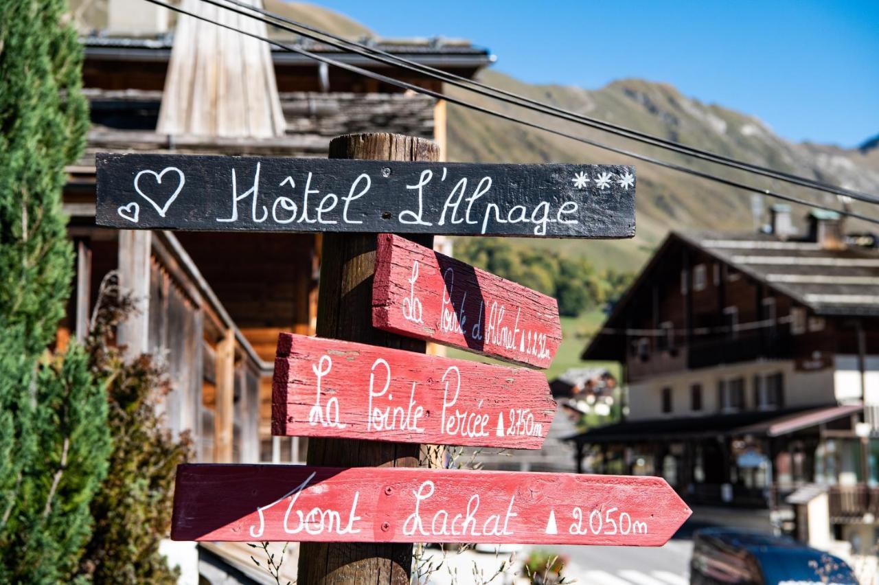 L'Alpage Hotel เลอกรองด์บอร์นอง ภายนอก รูปภาพ