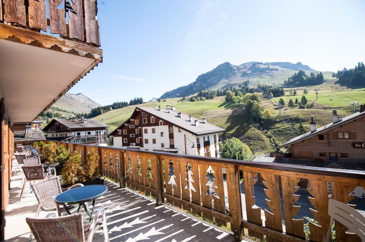 L'Alpage Hotel เลอกรองด์บอร์นอง ภายนอก รูปภาพ