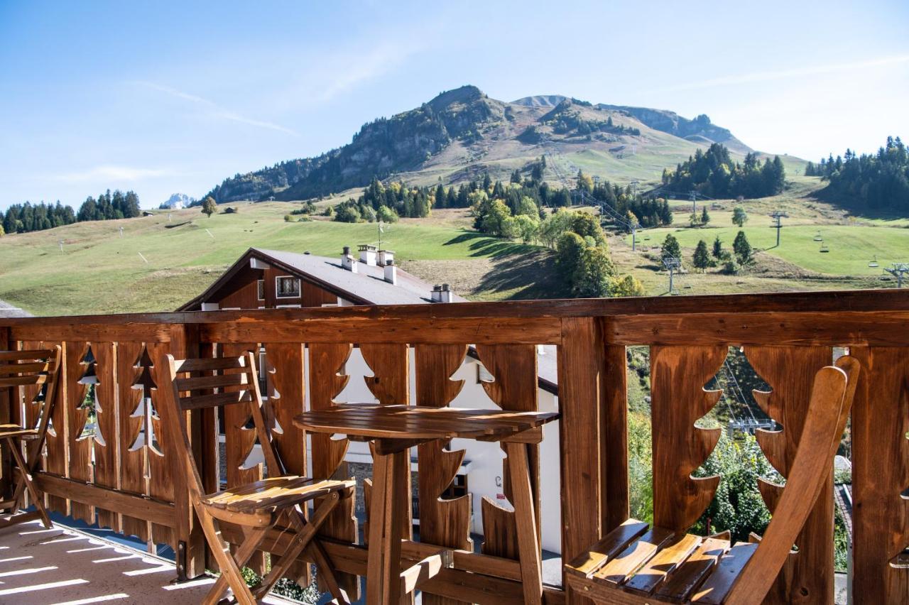 L'Alpage Hotel เลอกรองด์บอร์นอง ภายนอก รูปภาพ